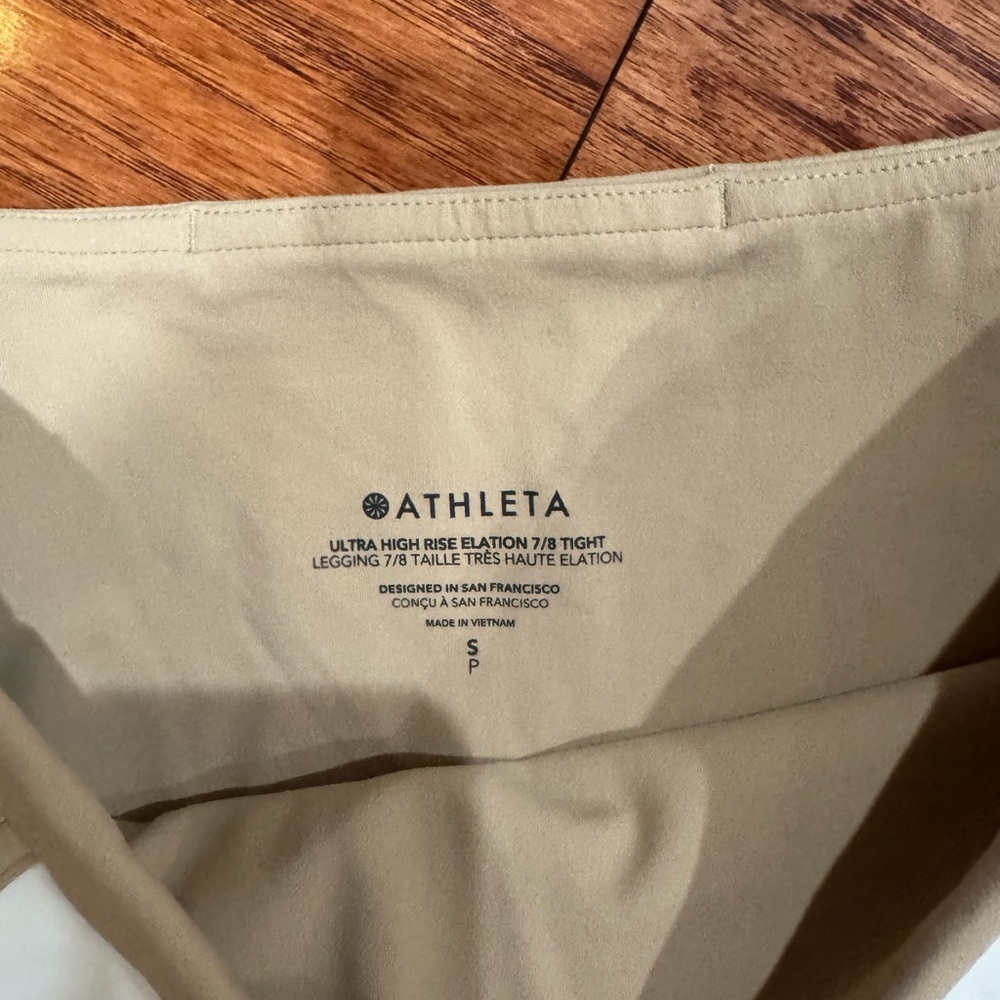 NWT Athleta Elation Ultra High Rise 7/8 Leggings Size Small - Picture 3 of 5